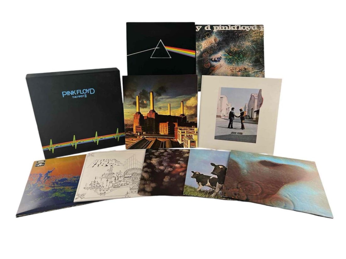 Pink Floyd Vinyl Albums, Including Dark Side Of The Moon (1 of 20)