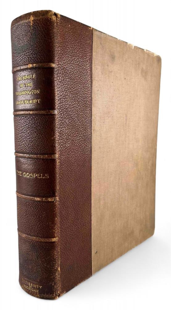 Facsimile Of The Washington Manuscript Of The Four Gospels In The Freer Collection, 1912 (1 of 8)