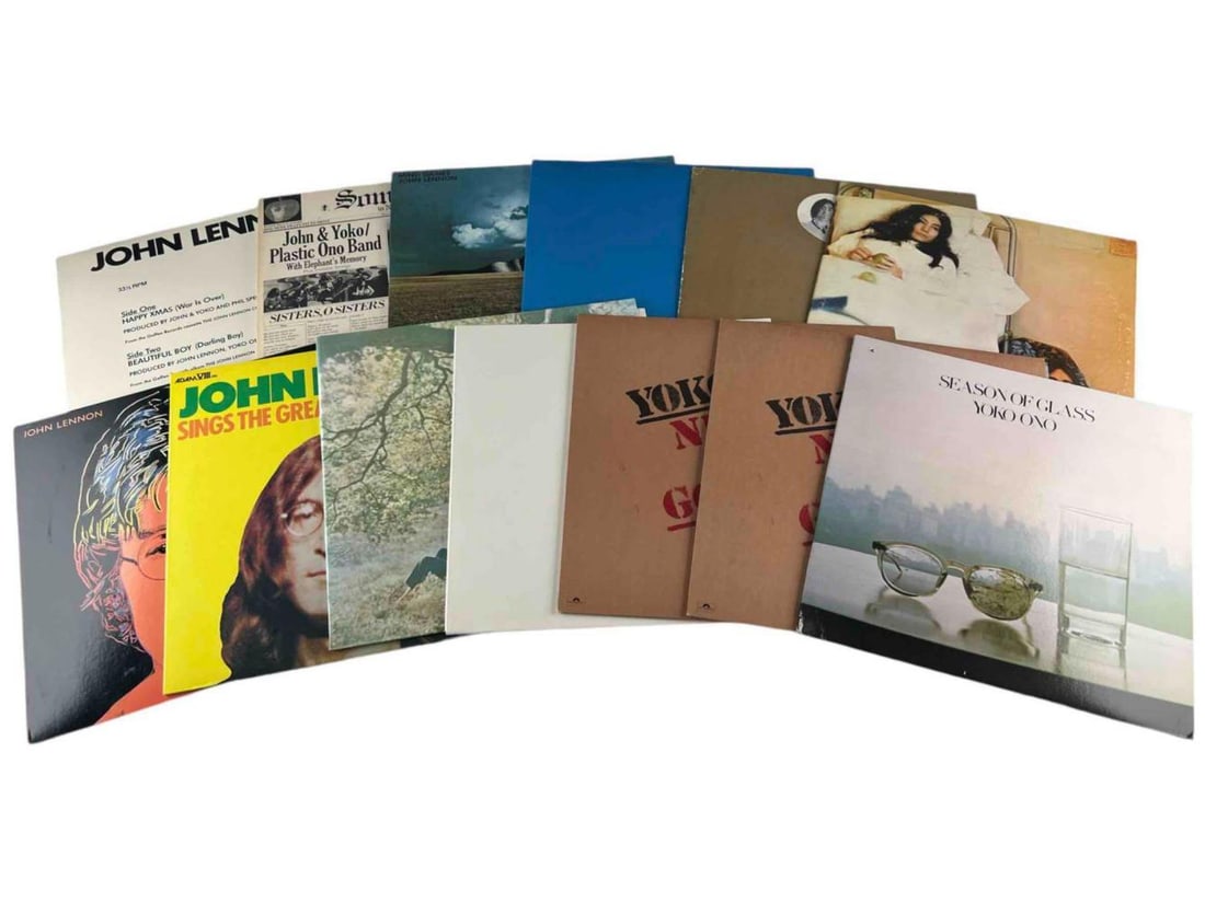 John Lennon & Yoko Ono, 14 LPs, Ca. 1968-1982 (1 of 20)
