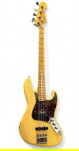 Vintage Fender Jazz Bass Guitar
