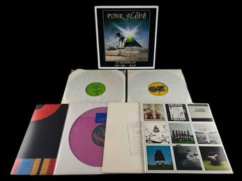 Pink Floyd, Fifteen LP's & Colored Vinyl Records