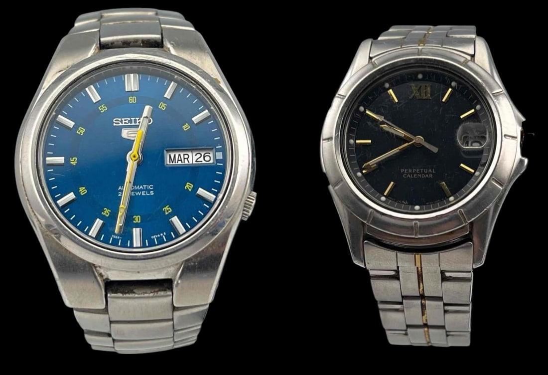 Two Seiko Watches In Original Boxes, Including Perpetual Calendar (1 of 17)