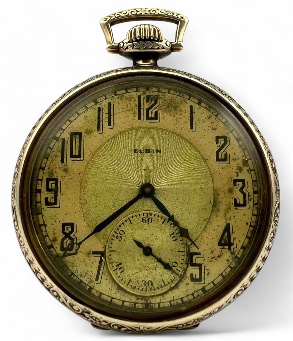 14K Elgin Pocket Watch (1 of 13)