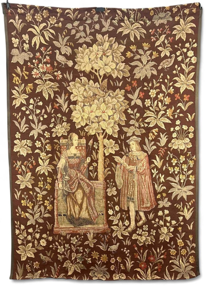 Petit & Gros Point Tapestry With English Wildflowers (1 of 17)