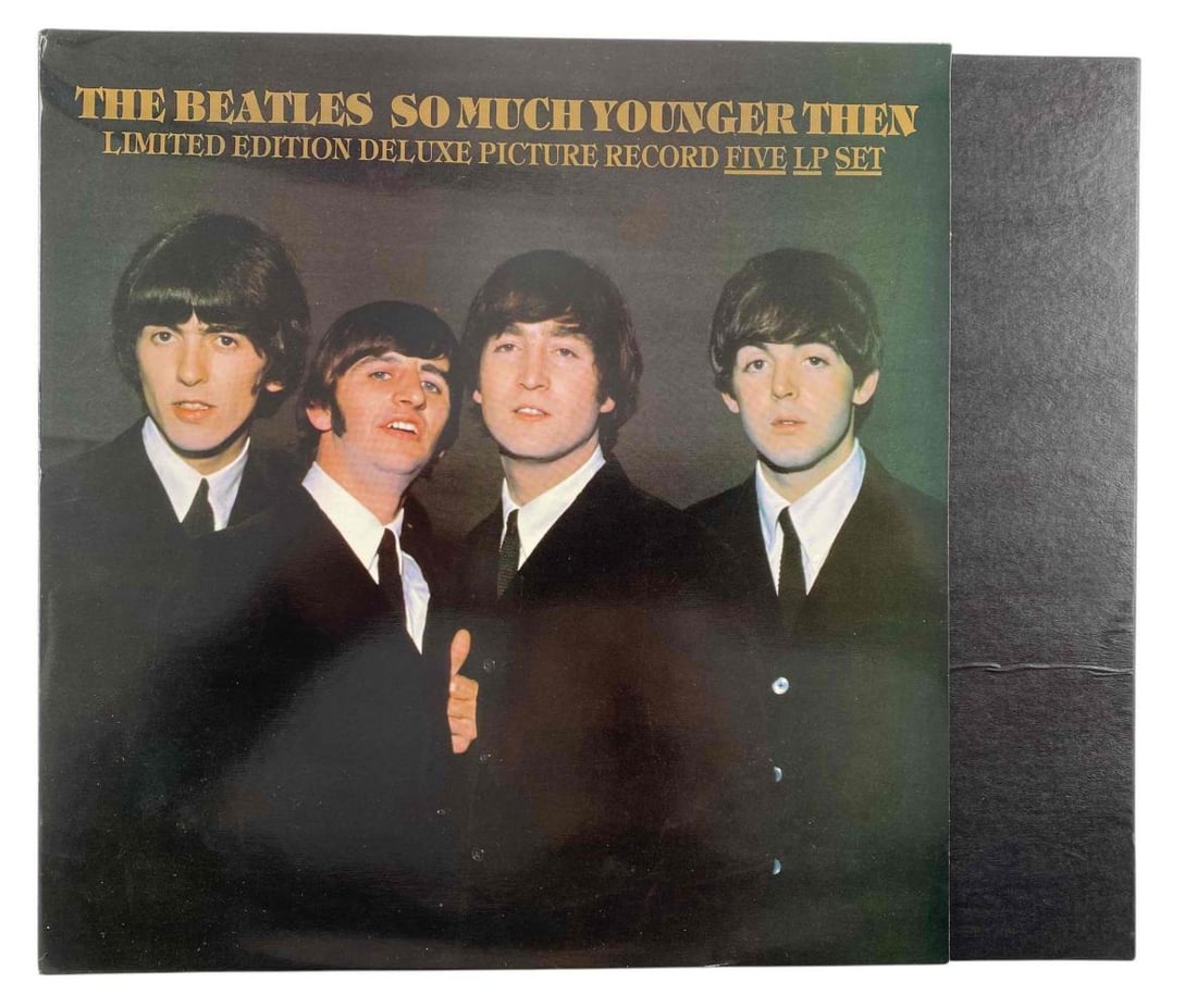 The Beatles So Much Younger Then, Limited Edition Deluxe Picture Record Five Disc Set (1 of 10)