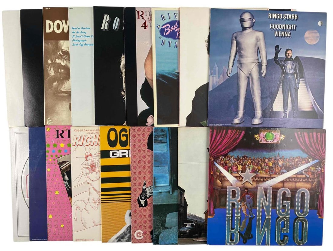 Ringo Starr, Eighteen Vinyl LP Records (1 of 19)