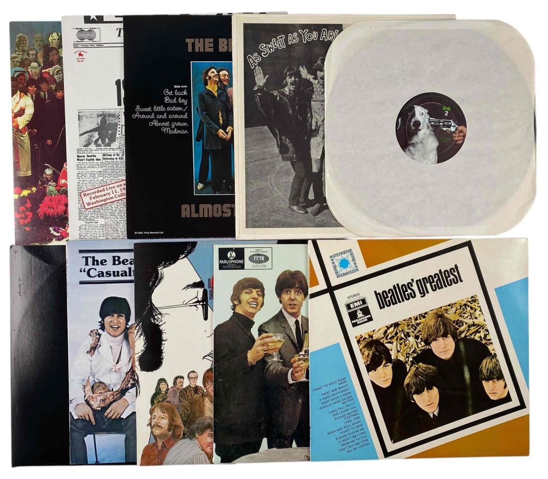 The Beatles, Ten Vinyl Albums (1 of 11)