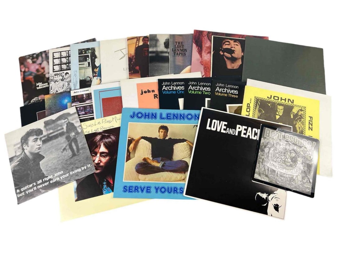 John Lennon & Yoko Ono, 23 Vinyl Records (1 of 20)