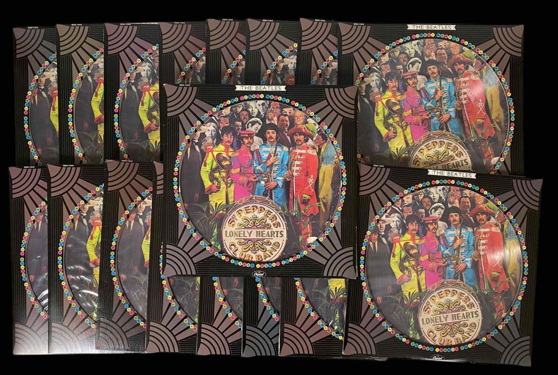 The Beatles, Sgt. Pepper's Lonely Hearts Club Band, Limited Edition Picture Disc, 17 Copies (1 of 6)
