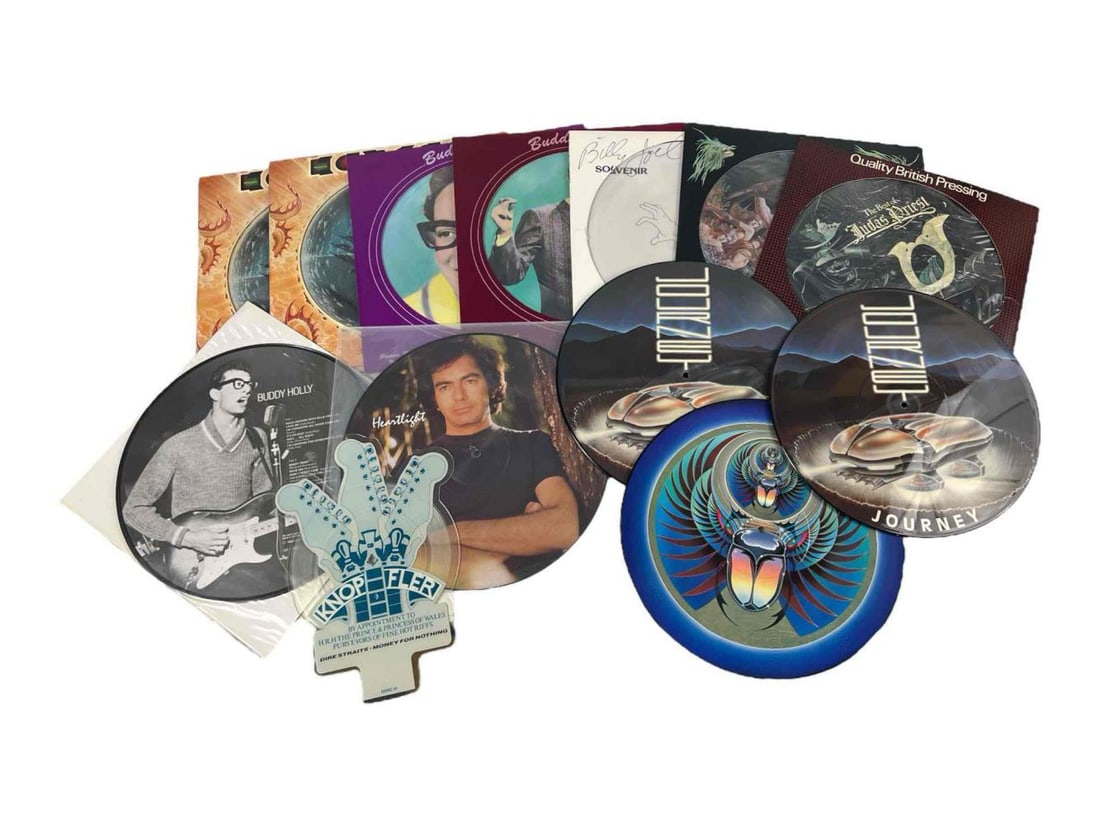 Thirteen Vinyl Picture Discs, Including Journey (1 of 20)