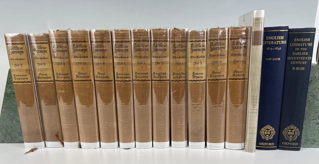 Little Journeys E. Hubbard Vol. 1-10, & 12 (1 of 18)