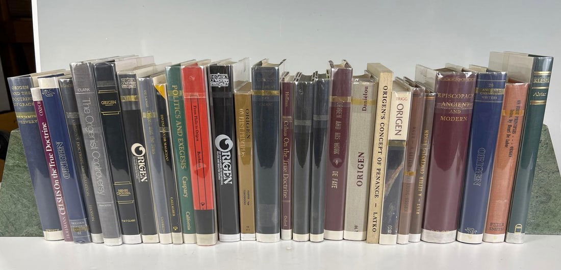 Lot Of Books: Works Of Origen & Other Subjects (1 of 17)