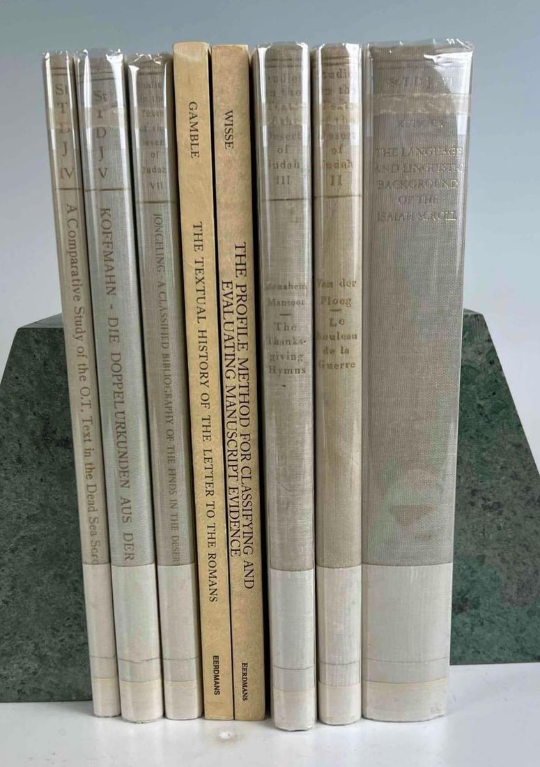 Leiden Studies On The Texts Of The Desert Of Judah, And Other Books (1 of 6)