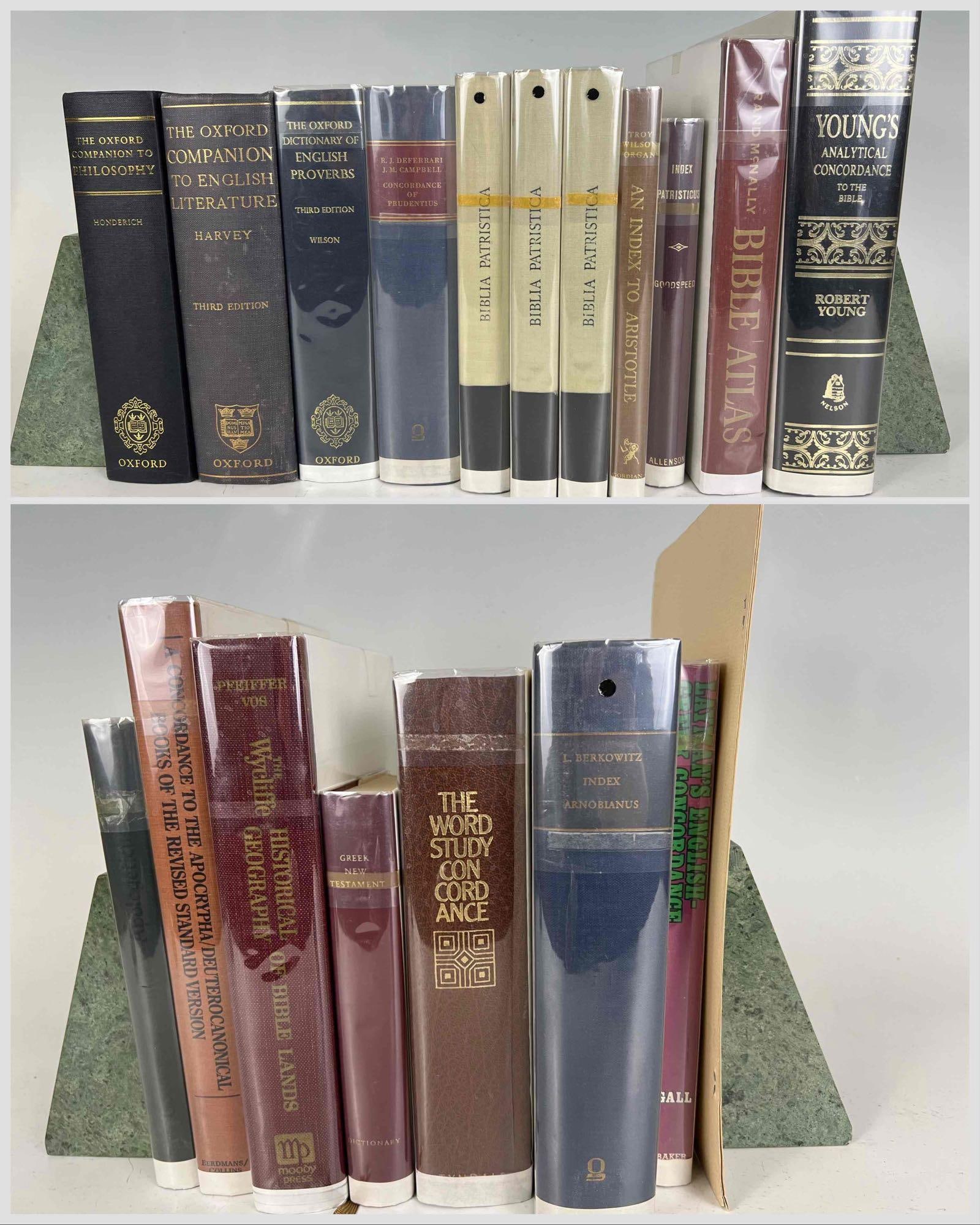 Biblia Patristica: Index Des Citations Et Allusions Bibliques Dans La Litterature Patristique, 3 Vol: Biblia Patristica: Index Des Citations Et Allusions Bibliques Dans La Litterature Patristique, Three Volumes, 1975-1980, And Other Books. Includes: Archives of Asian art XXIV, Leman‘s English