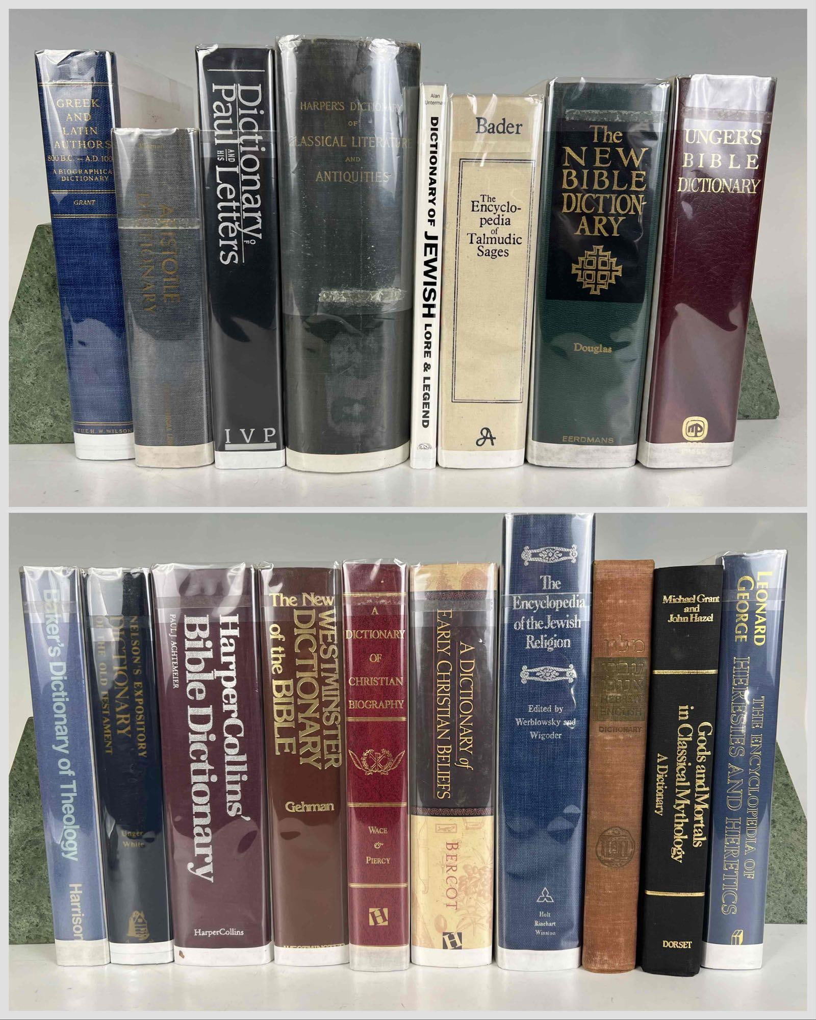 Lot Of Books: Dictionary Of Classical Antiquities & Other Books (1 of 14)
