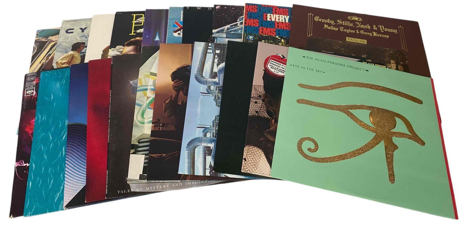 Lot Of Vinyl Records Including Eric Clapton (1 of 16)