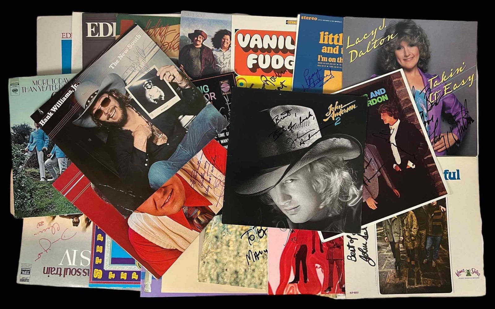 21 Signed Vinyl Album Covers (1 of 7)