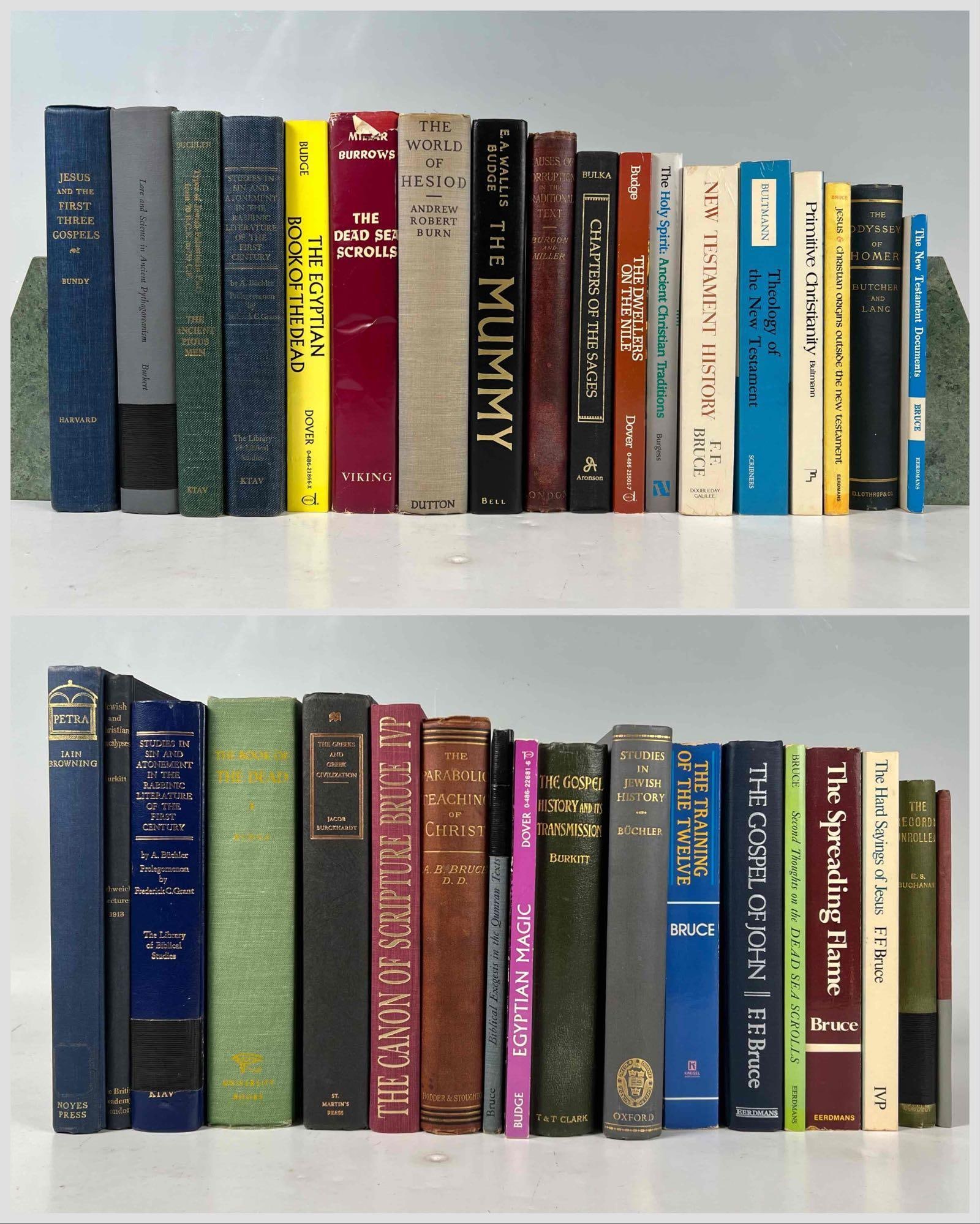 Lot Of Books: Ancient Egypt, The New Testament, And Other Subjects 1882-1994: Lot Of Books: Ancient Egypt, The New Testament, And Other Subjects 1882-1994.