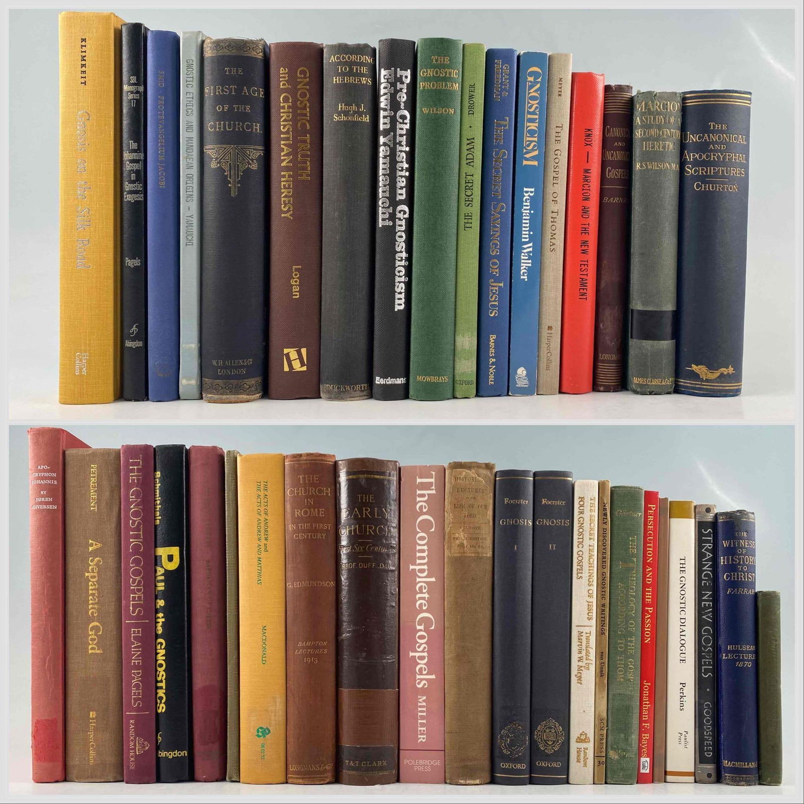 Lot Of Books, Gnosticism & The Early Church, 1867-1996 (1 of 12)