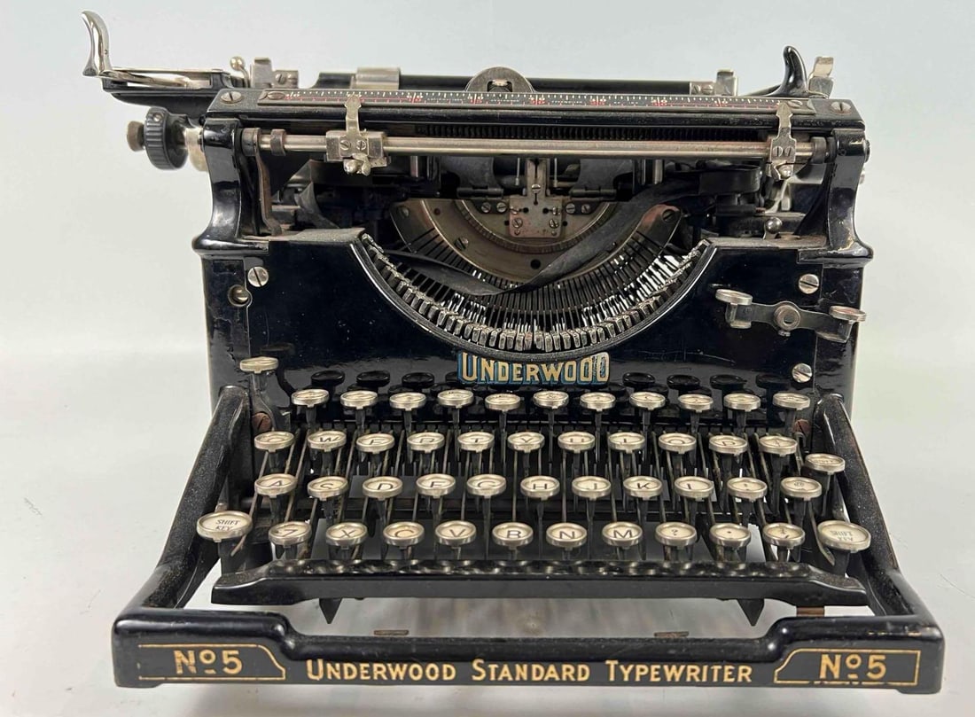 Underwood Underwood No. 5 Standard Typewriter (1 of 14)