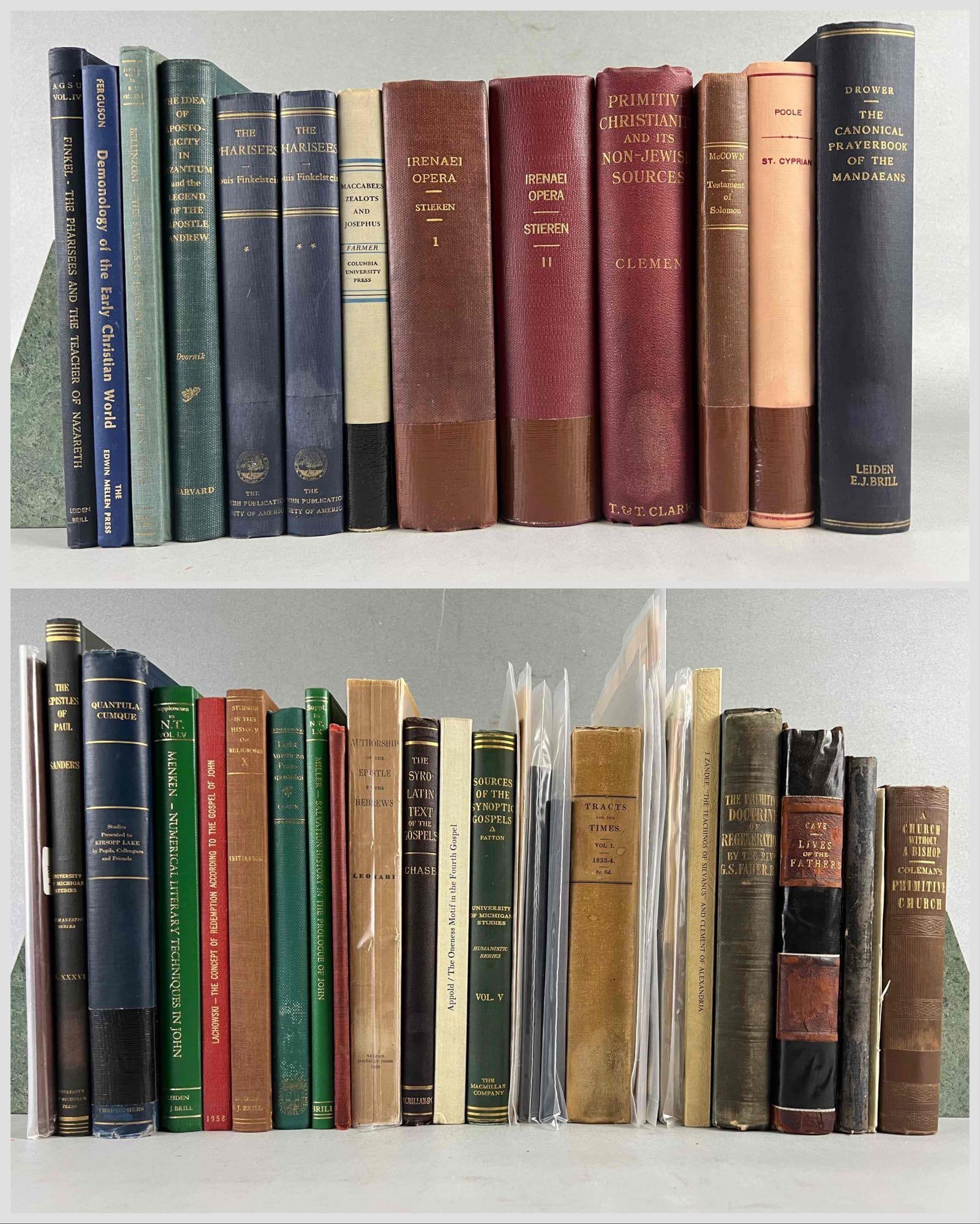 Lot Of Books & Ephemera, Subjects Related To Christian History (1840-1989): Lot Of Books & Ephemera, Subjects Related To Christian History (1840-1989)