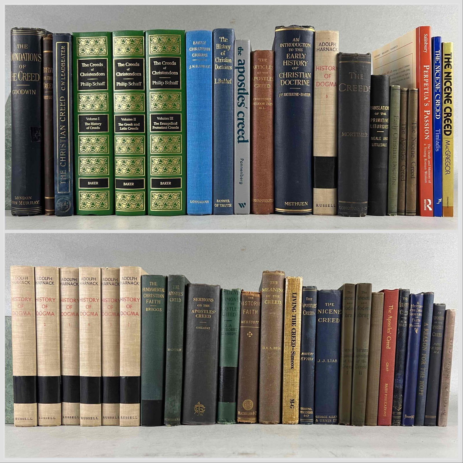 Lot Of Books: The Apostles Creed & Other Subjects (1888-1997) (1 of 17)