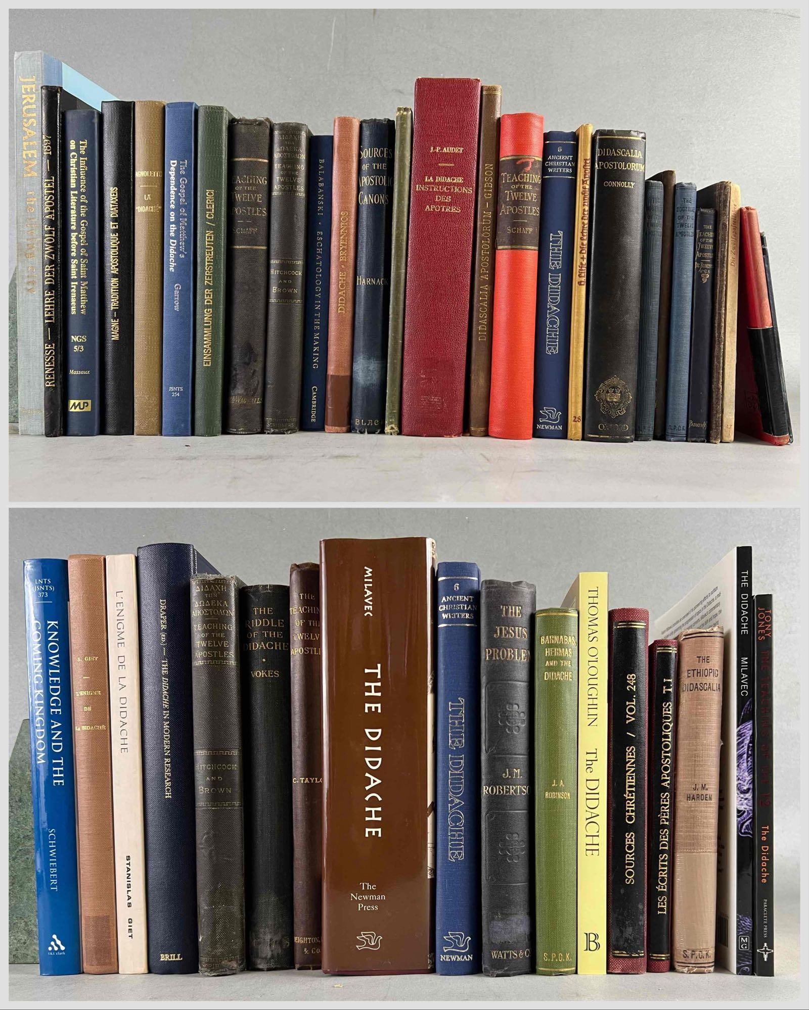Lot Of Books: The Didache & Related Subjects (1883-2010): Lot Of Books: The Didache & Related Subjects (1883-2010).