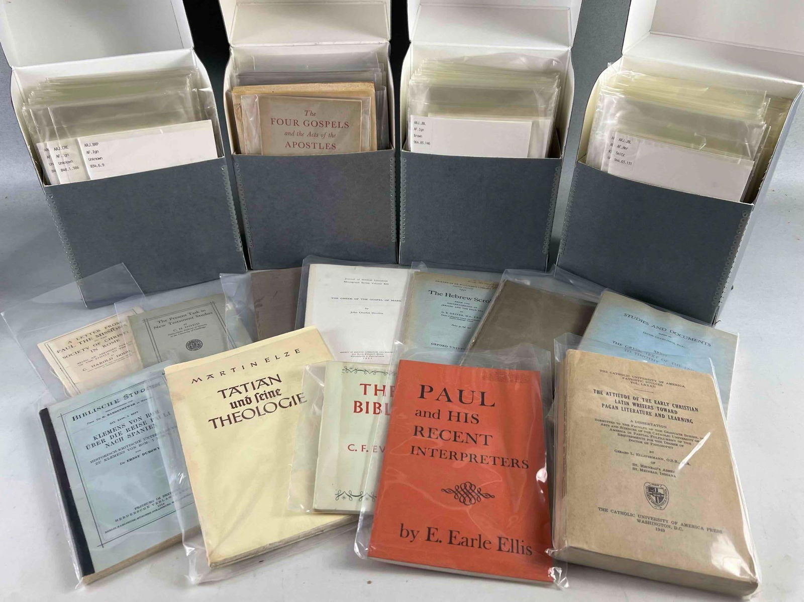 Lot Of Books & Ephemera, Journals In Theology & Biblical Literature. (1 of 11)