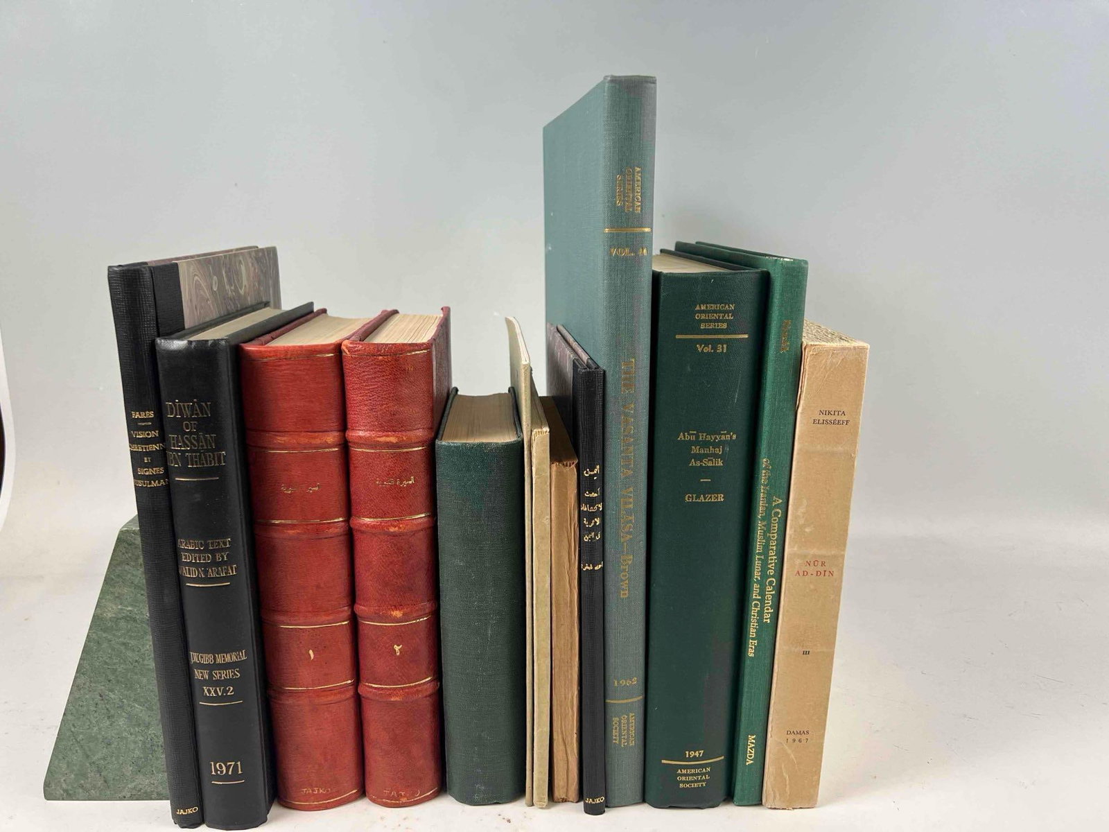 The Vasanta Vilasa, Norman Brown, American Oriental Society 1962 & Grouping Of Books In Arabic: The Vasanta Vilasa, Norman Brown, American Oriental Society 1962 & Grouping Of Books In Arabic.
