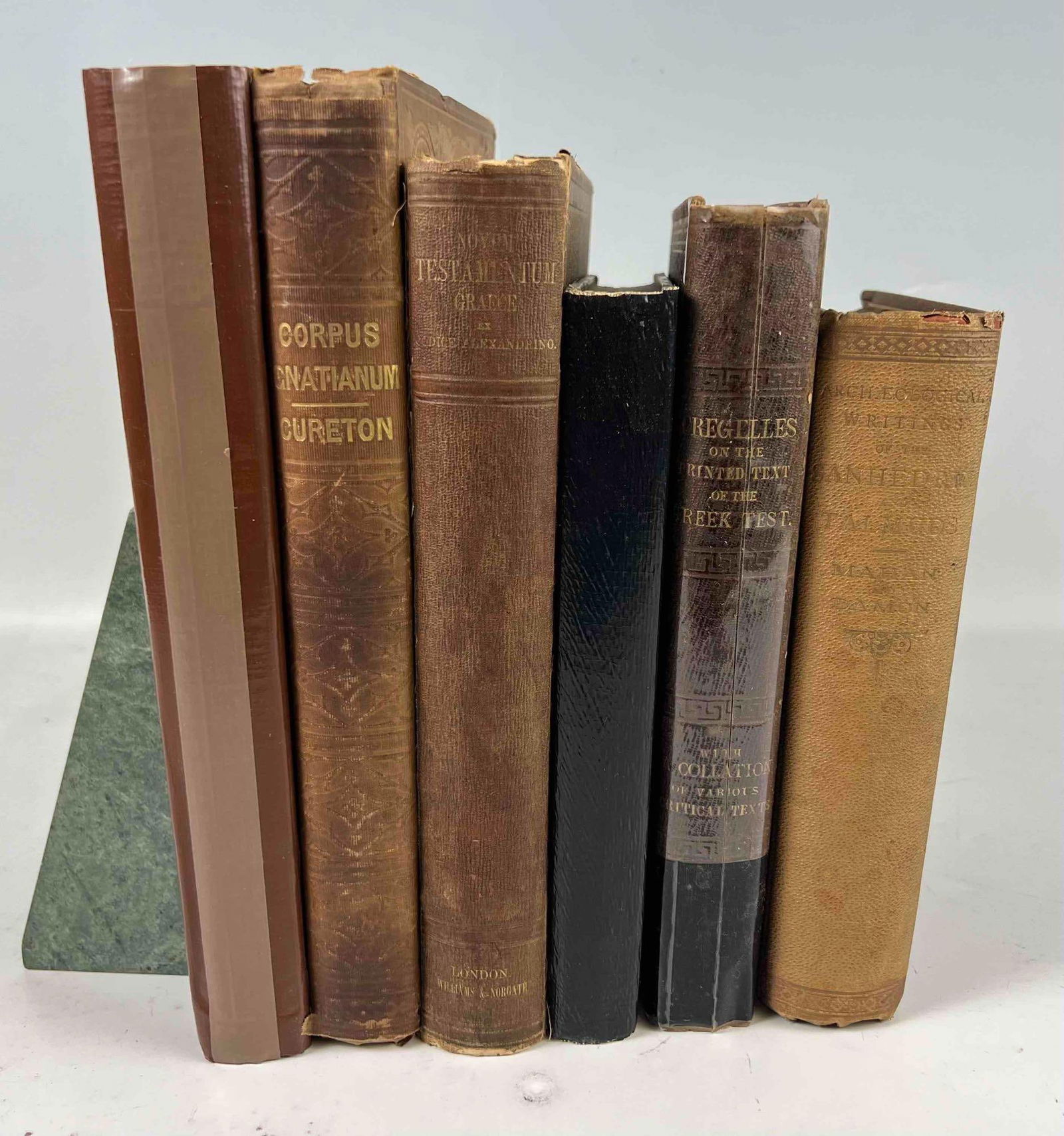 Lot Of 19th Century Books In The Field Of Christian Manuscript Studies (1 of 10)