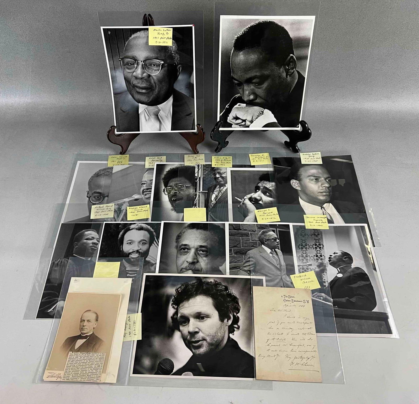 Press Photographs Of Civil Rights Movement Leaders (1 of 9)