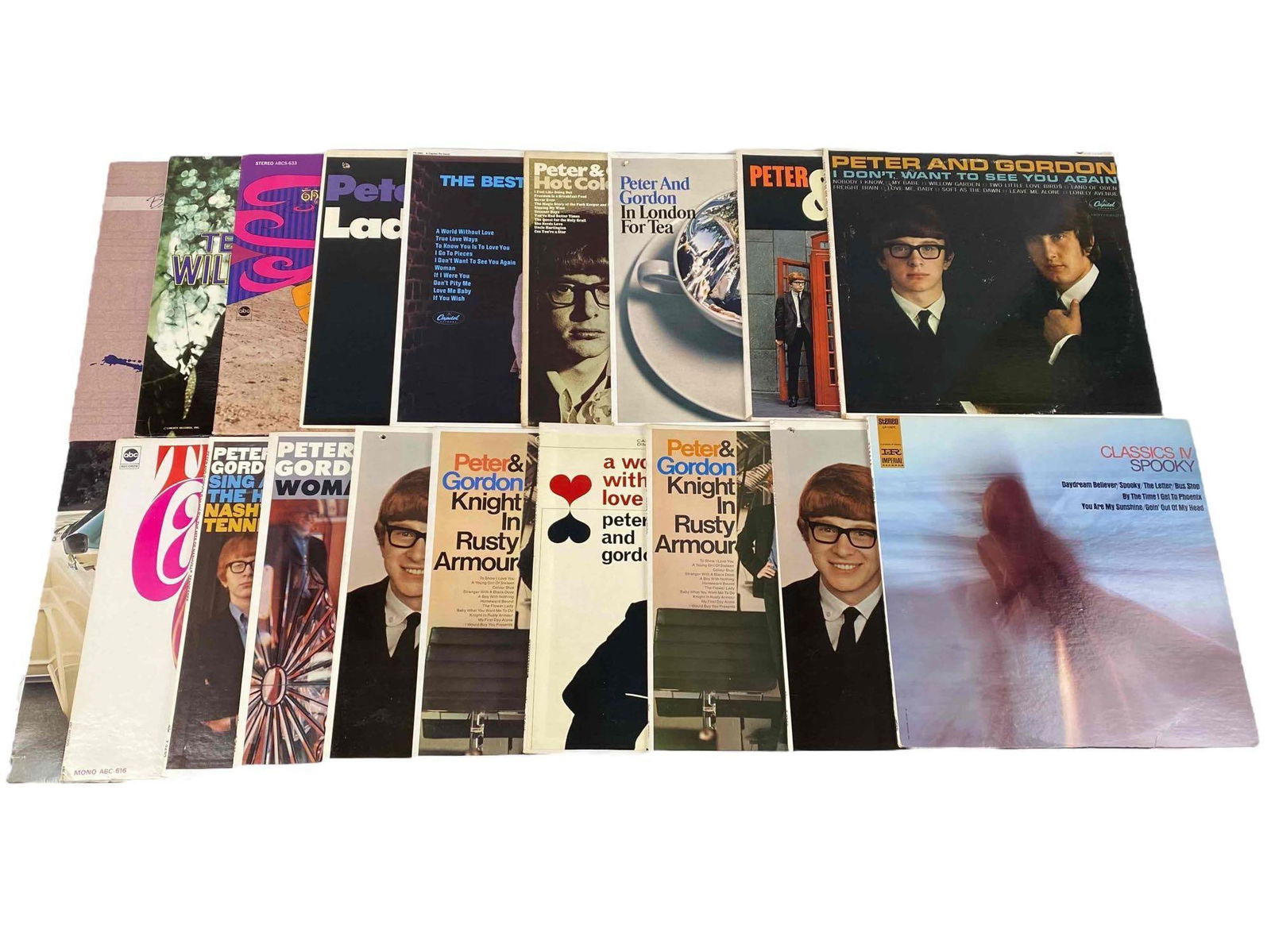 Lot Of Vinyl Records Including Peter and Gordon, The Candymen, Ian Whitcomb, Classics IV, Tex (1 of 11)