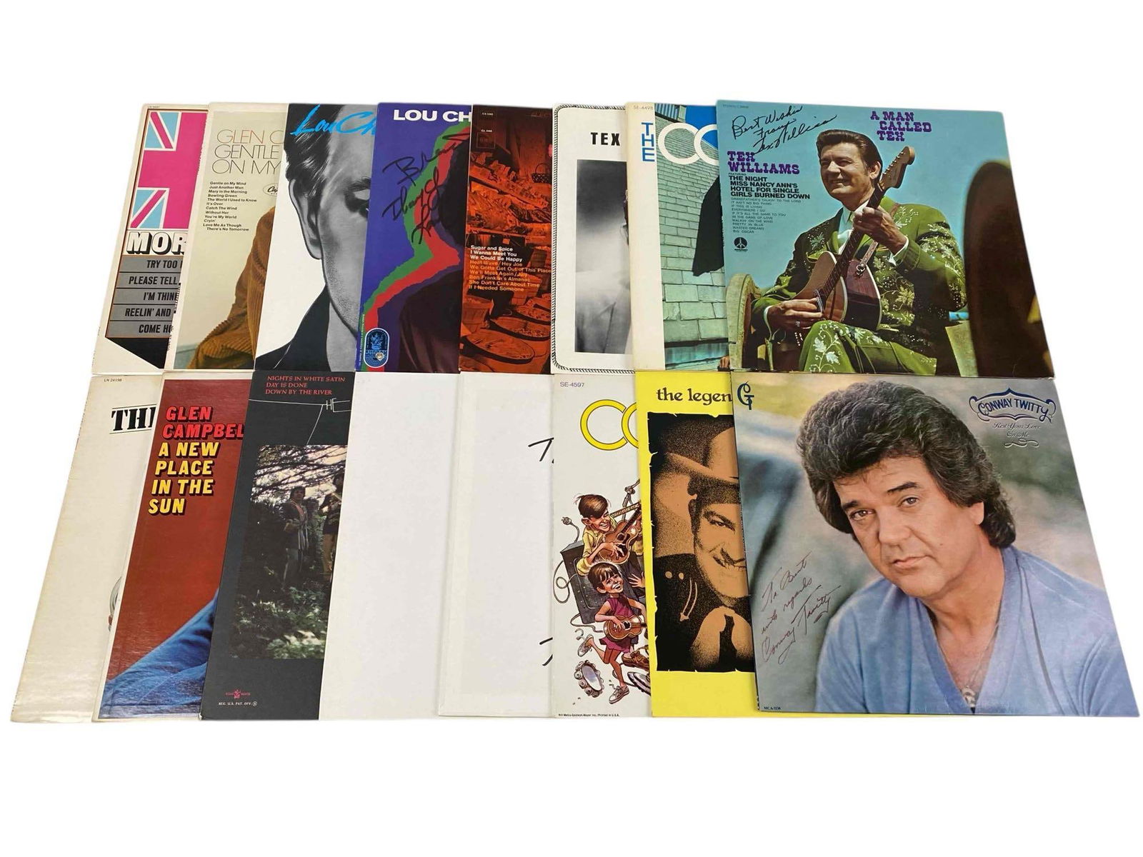 Lot Of Vinyl Records Including The Cowsills, Tex Williams, Conway Twitty (1 of 9)