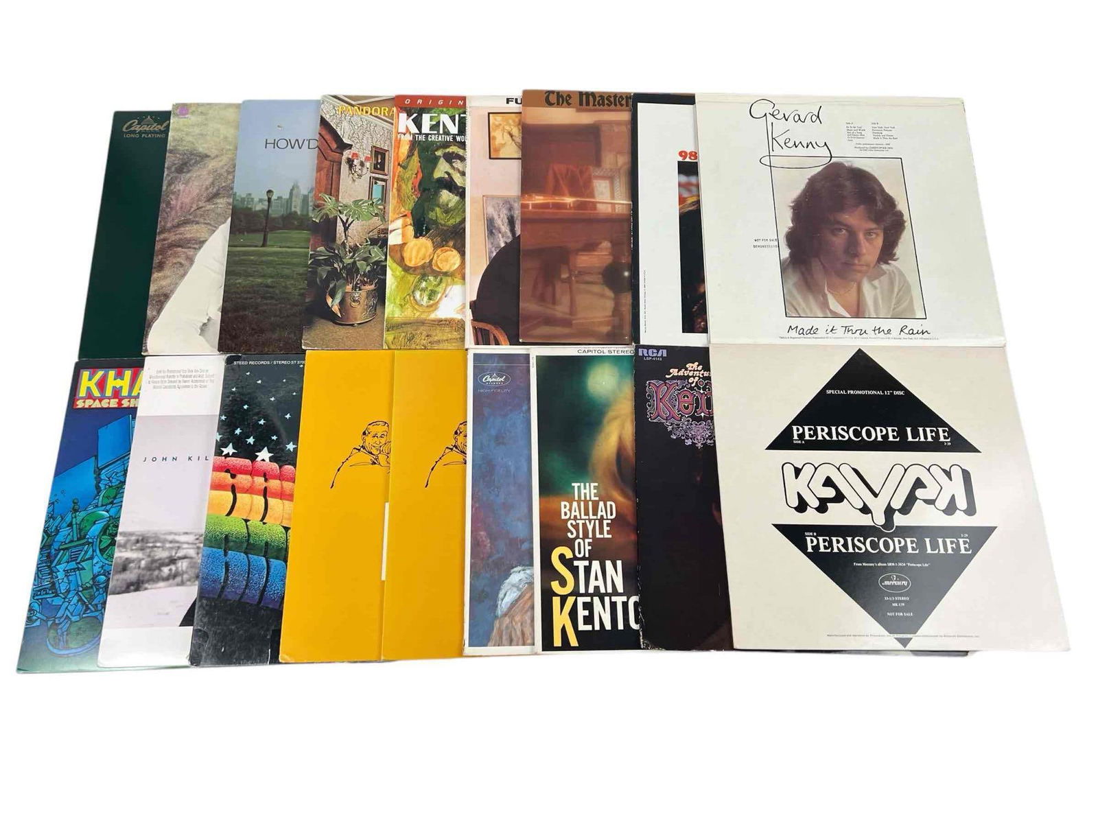 Lot Of Vinyl Records Including John Kilzer, Khan, Stan Kenton, Andy Kim, Keith, Kayak, Phil Keaggy, (1 of 11)