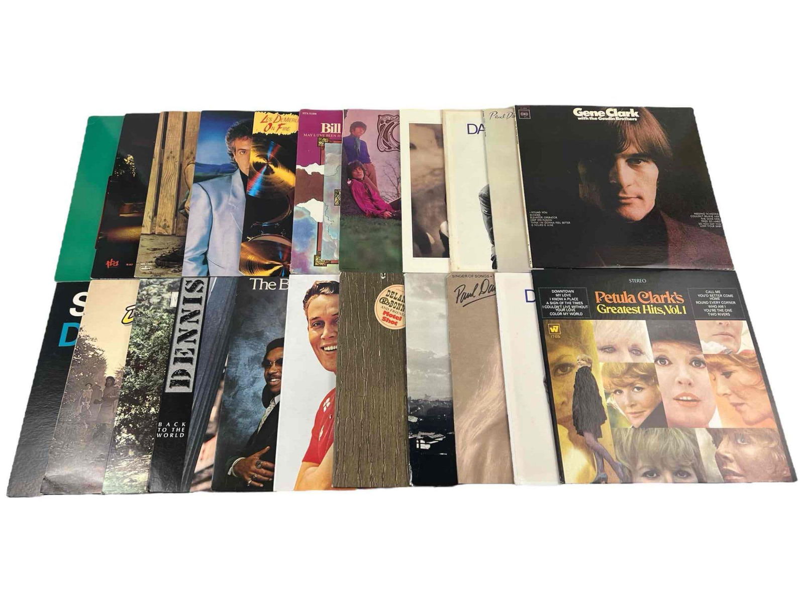 Lot Of Vinyl Records Including A Raincoat, David Diggs, Jimmy Dean, Jackie De Shannon, The (1 of 13)
