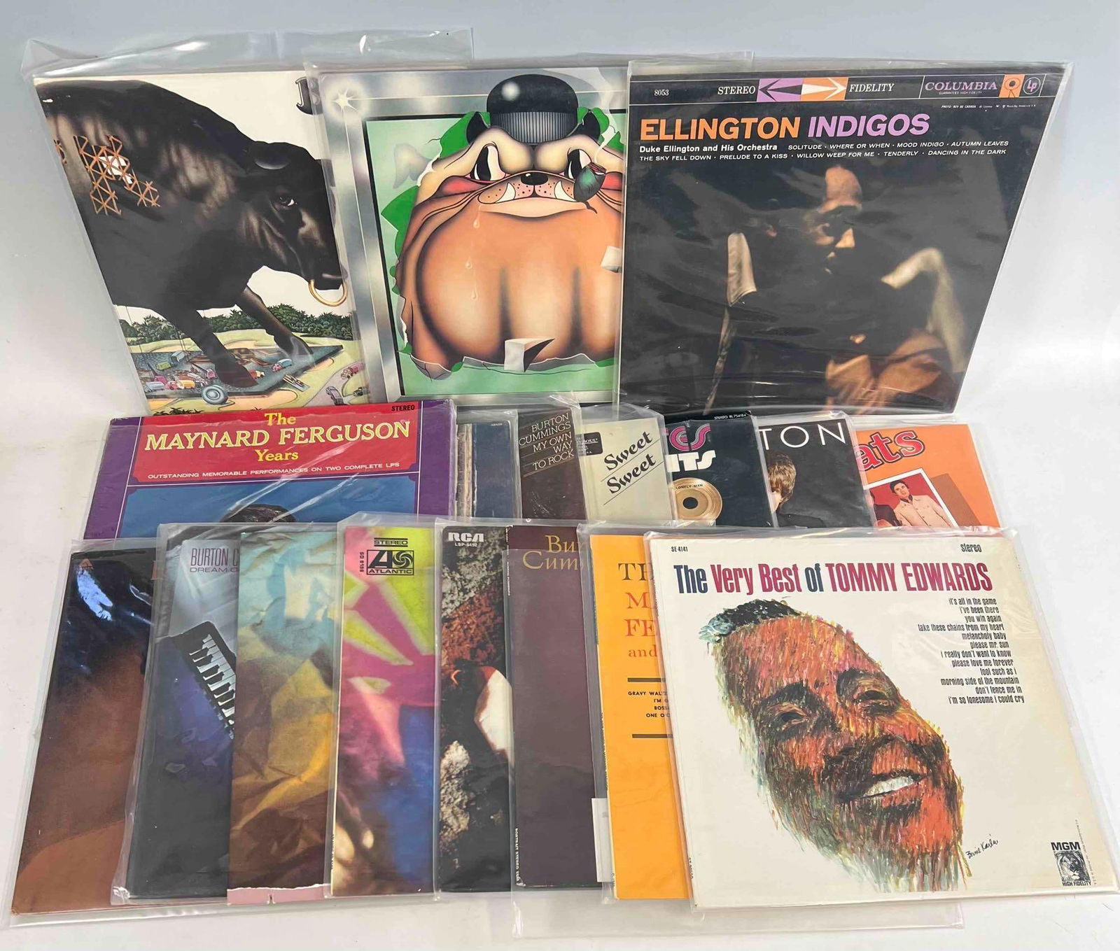 Lot Of Vinyl Records Including Duke Ellington, Burton Cummings, Bull Angus, Arthur Brown (1 of 4)