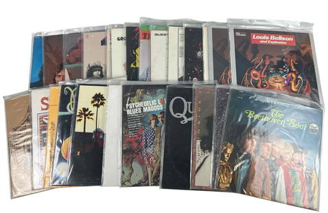 Lot Of Vinyl Record Including Blues Magoos, The Eagles, Raspberries, The Young Rascals: Lot Of Vinyl Record Including Blues Magoos, The Eagles, Raspberries, The Young Rascals, Motown Superstar Series Vol. 16: Rare Earth, Question Mark & The Mysteries, Quicksilver, Kenny Rankin, The Beeth