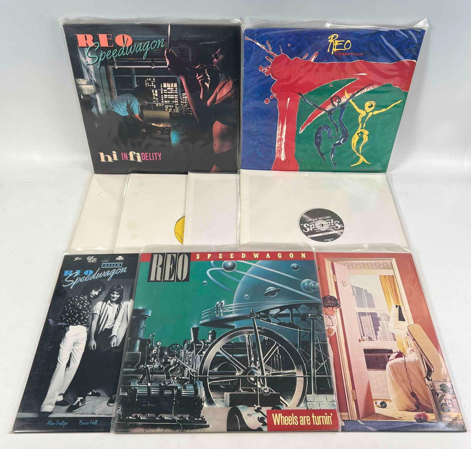 REO Speedwagon, Nine Vinyl Albums (1 of 3)