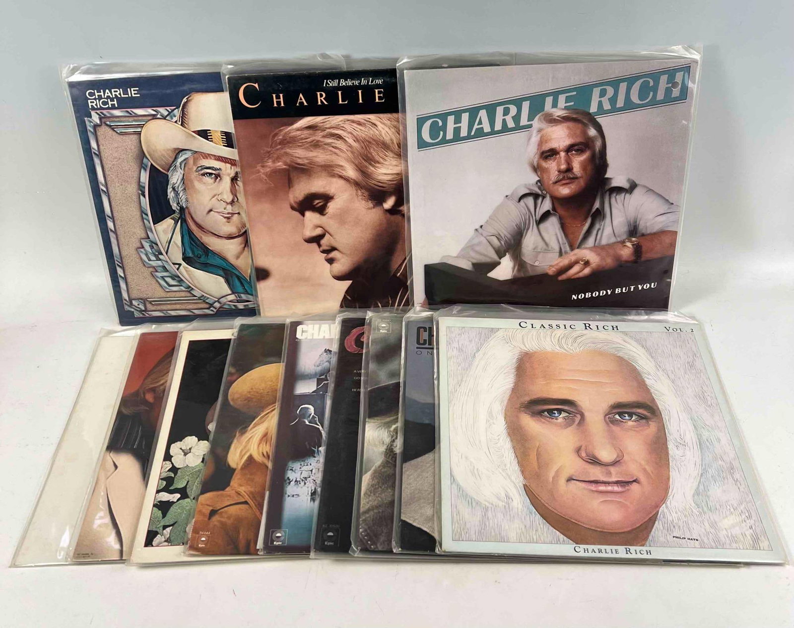 Charlie Rich, Twelve Vinyl Albums: Charlie Rich, Twelve Vinyl Albums.