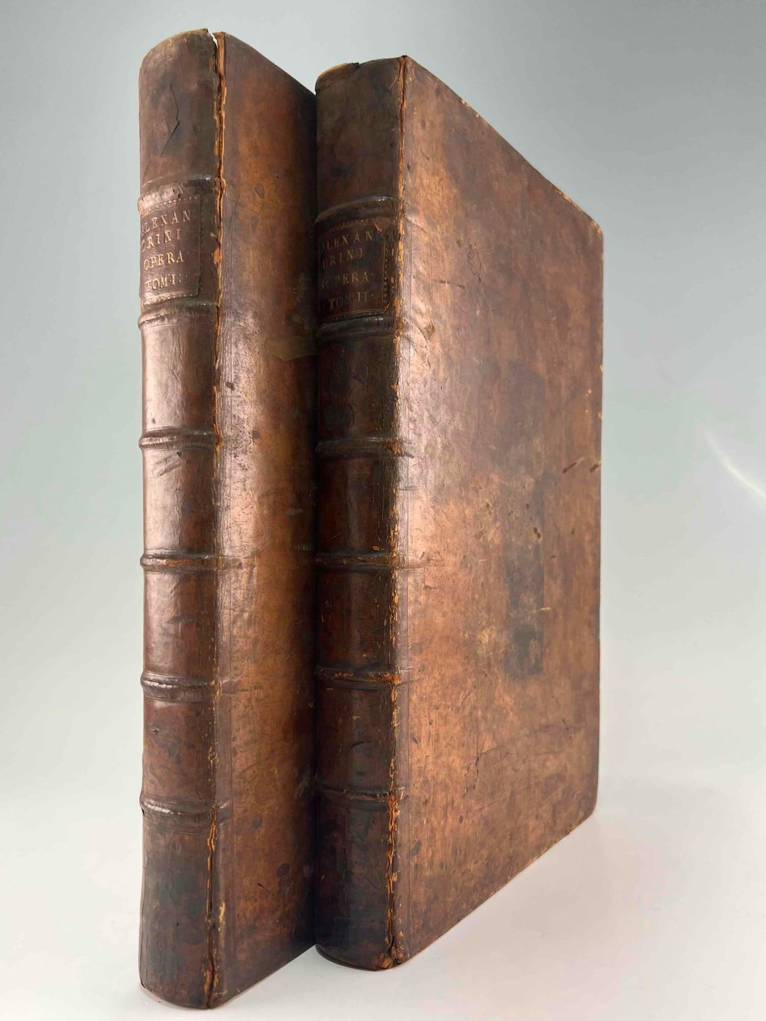 Clementis Alexandrini Opera, John Potter, 1715, Volumes I & II (1 of 17)