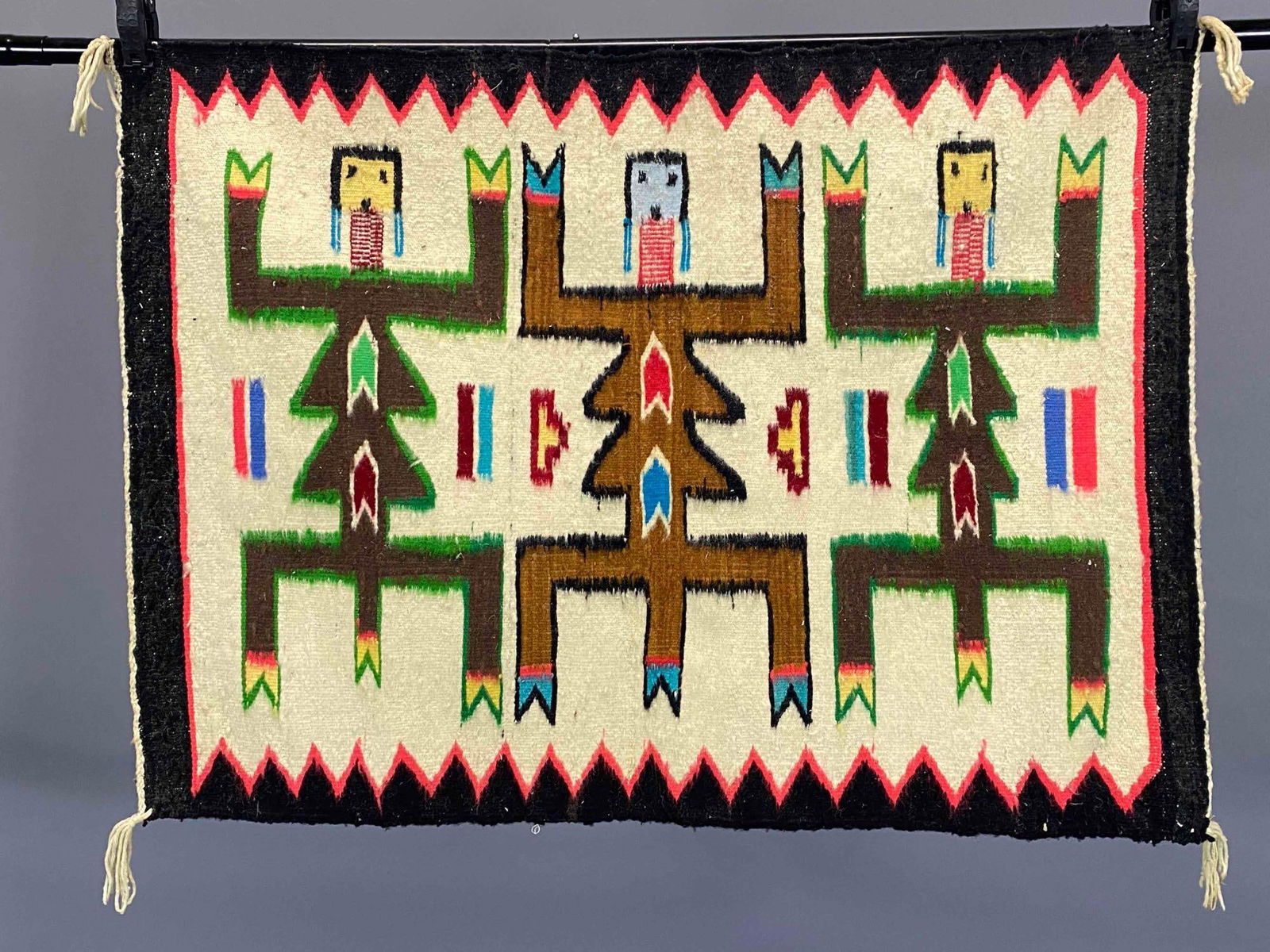 Navajo Wool Yei Rug (1 of 12)