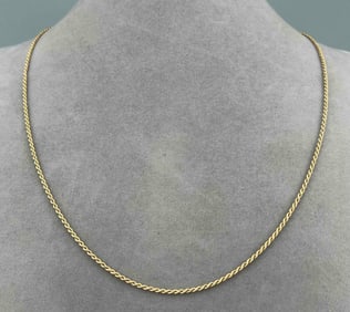 14K Rope Chain