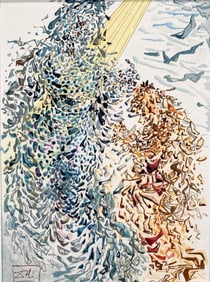 After Salvador Dali, Paradiso Canto 11, Opposition, Print