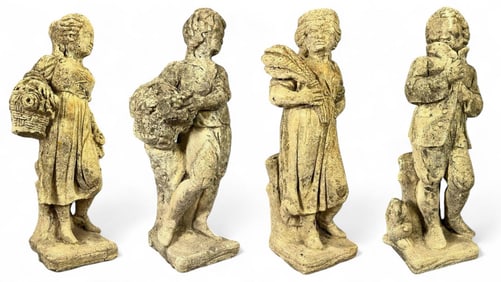 The Four Seasons, Cast Stone Garden Statues