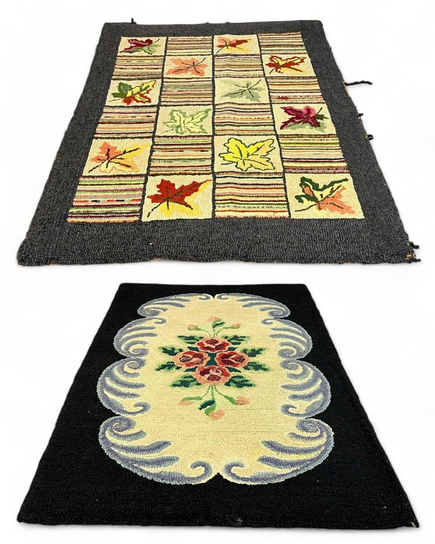 Two American Hand Hooked Rugs (1 of 19)