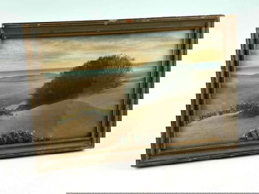 Willard Worden Hand Colored Photograph