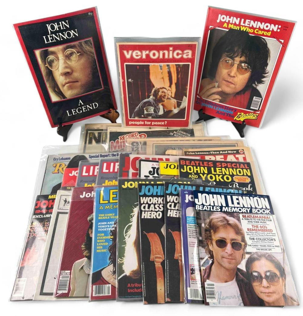 John Lennon Ephemera, Ca. 1967-2005 (1 of 17)