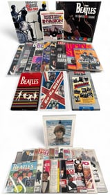 Large Collection Of Beatles Ephemera, Books, And Videos, Ca. 1969-2014