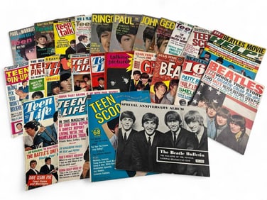 The Beatles, Lot Of Ephemera Ca. 1964-1970