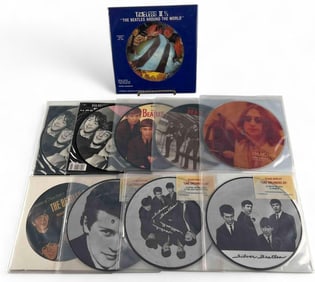 The Beatles 45 RPM Vinyl Picture Discs